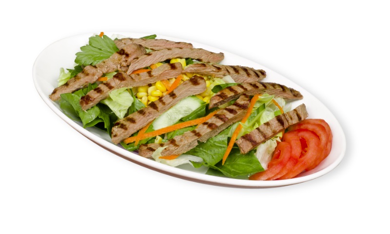 Antrikotlu Salata